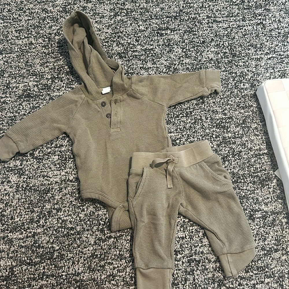 JOGGER WAFFLE SWEAT SUIT